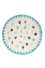 FAV 9 - Teppich Alphabet rund