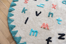 FAV 9 - Teppich Alphabet rund